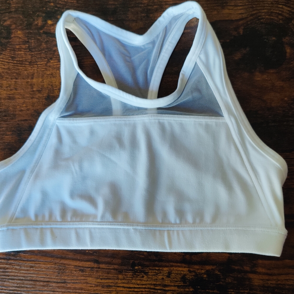 Athleta Girl White Sport Bra